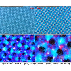 Microscop portabil USB Dino-Lite - AM4113ZT4 cu lumina polarizata si factor mare de marire